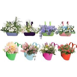 8PCS metal Hanging Plant Holder Hangers for Indoor/Outdoor (HM029)